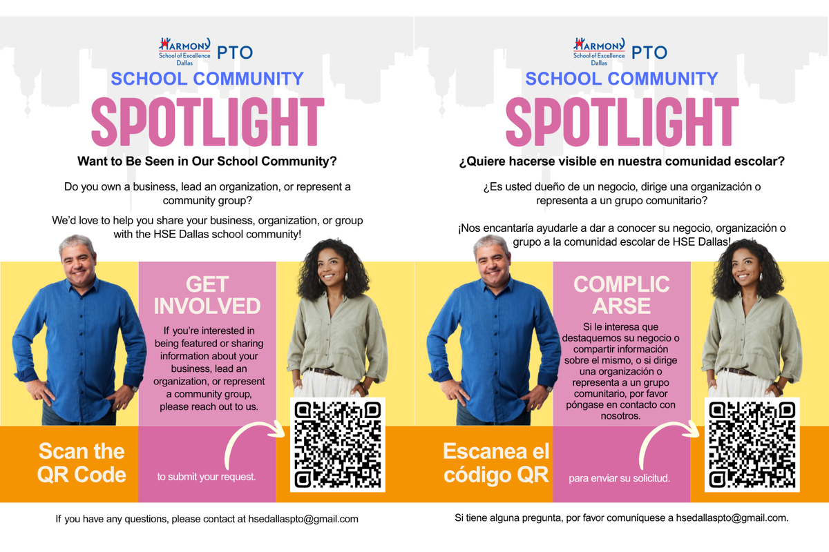 HSED PTO School Community Spotlight