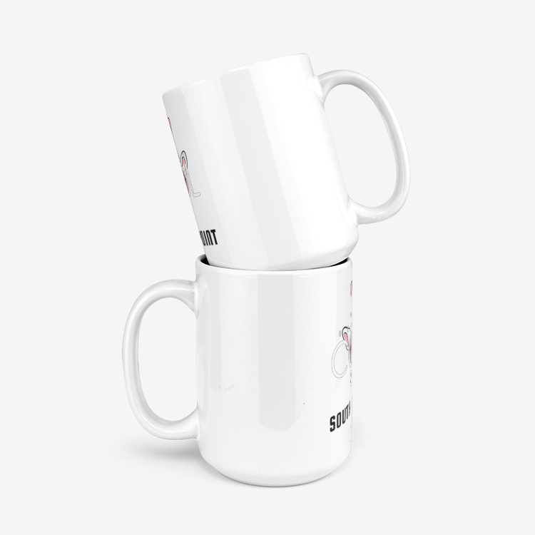 South Point Smiley Giraffe Mug