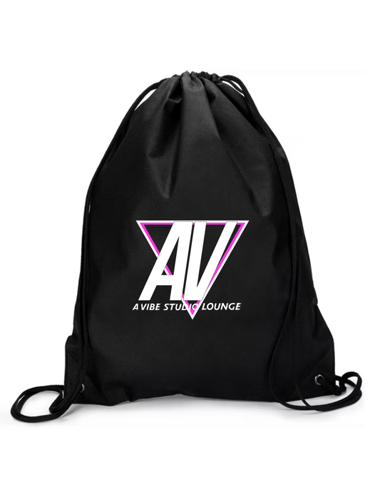 A Vibe Studio Lounge Classic Logo Drawstring Backpack