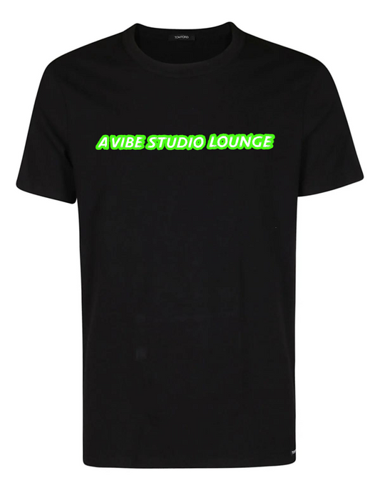 A Vibe Studio Lounge Logo Outline T-shirts