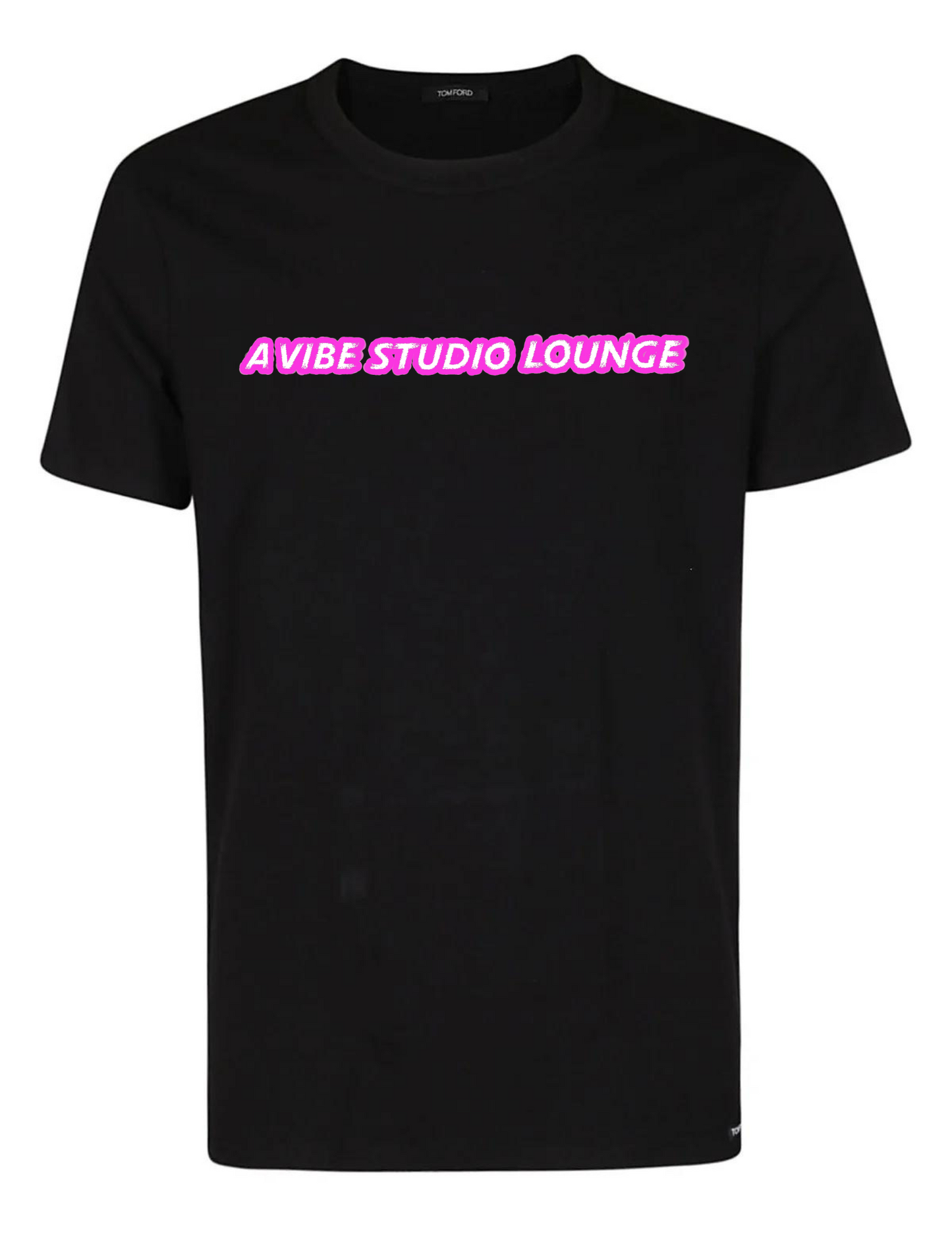 A Vibe Studio Lounge Logo Outline T-shirts