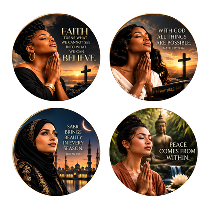 Decorative Coaster Set