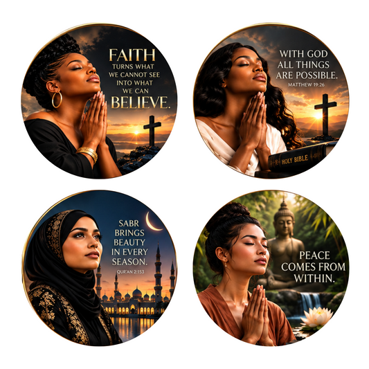 Decorative Coaster Set