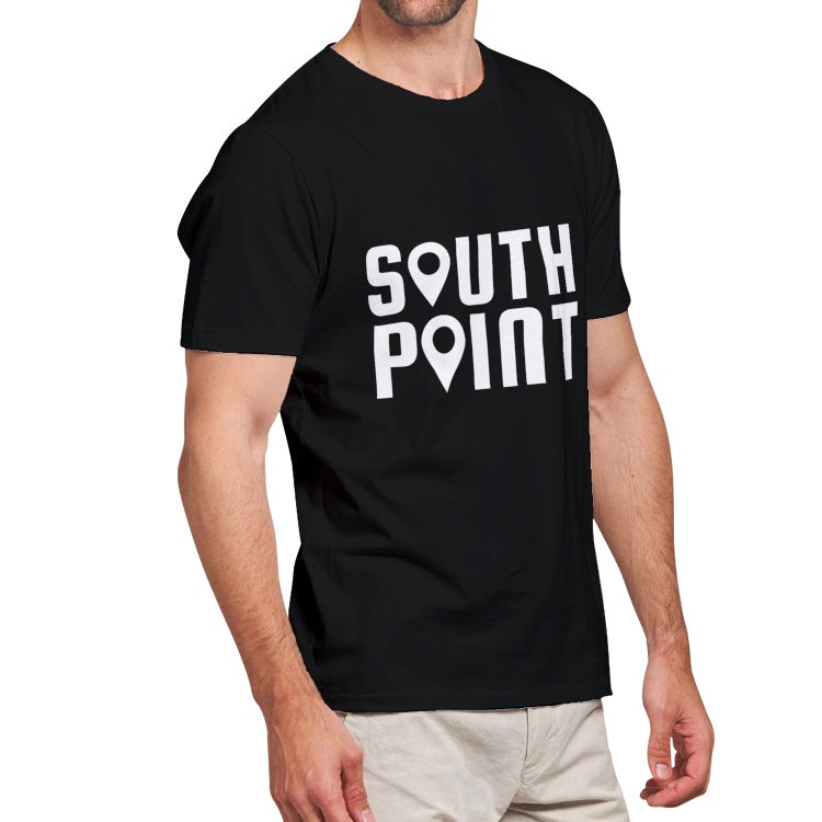 South Point Classic Playful Cotton Tee Black