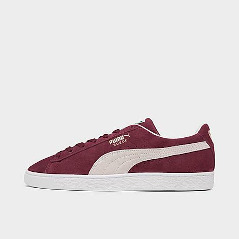 Puma Suede Classic 21 Casual Shoes in Red/Cabernet Size 9.0