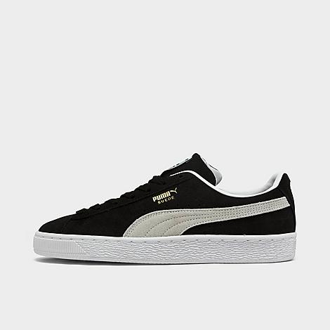 Puma Women's Suede Classic Casual Shoes in Black/Black Size 8.5 Leather/Suede