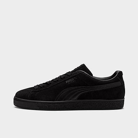 Puma Suede Classic 21 Casual Shoes in Black/Black Size 13.0