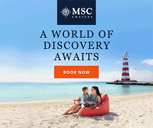 MSC Cruises - Free Drinks & Wi-Fi (up to $1,100 in value!) and Flexible Booking Changes. Go All In and plan your next cruise vacation now!