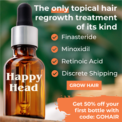 Happy Head - The Most Powerful Topical Hair Loss Treatment of Its Kind at Happyhead.com!