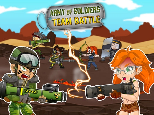 Army of soldiers : Team Battle