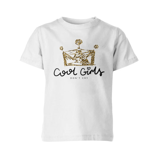 South Point Girl Crew Neck Tee Golden Crown