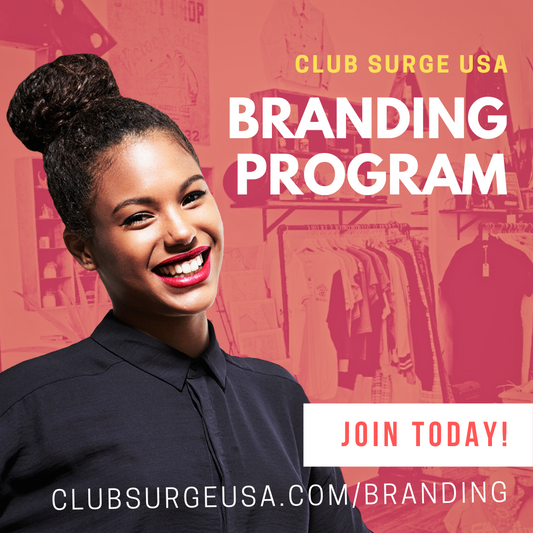 Club Surge Branding