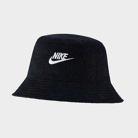 Nike Sportswear Corduroy Bucket Hat in Black/Black Size Large/X-Large 100% Cotton/Corduroy