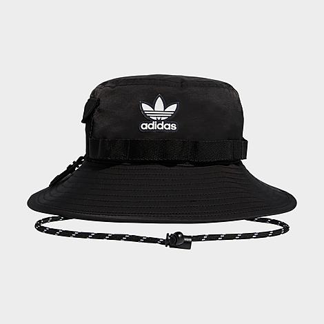 Adidas Originals Utility Boonie Bucket Hat in Black/Black Size Large/X-Large Cotton/Nylon
