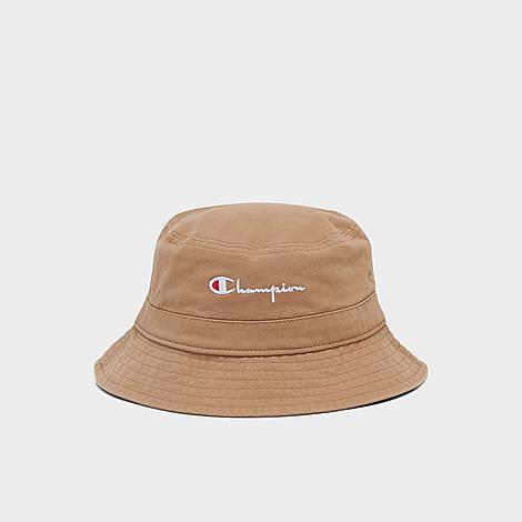 Champion Garment Washed Relaxed Bucket Hat in Beige/Tan Size Large/X-Large 100% Cotton