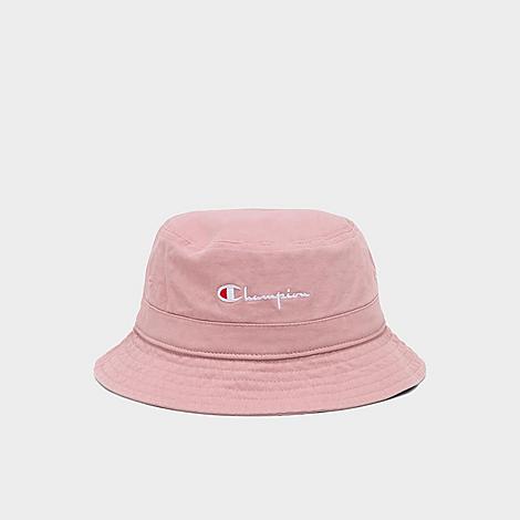 Champion Garment Washed Relaxed Bucket Hat in Pink/Pink Beige Size Large/X-Large 100% Cotton