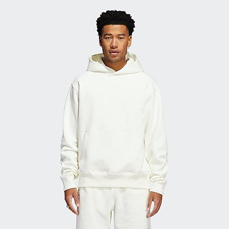 Adidas Originals x Pharrell Williams Basics Hoodie in White/Off-White/Off White Size Small 100% Cotton